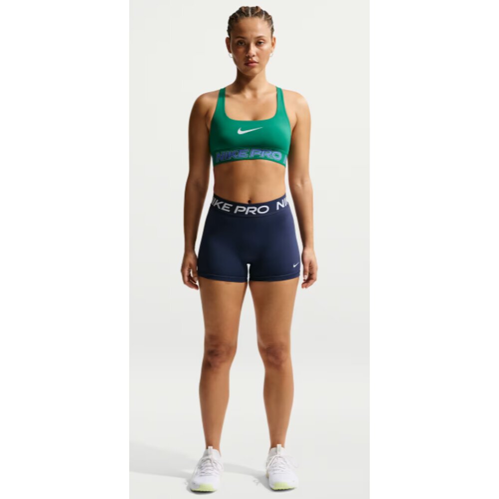 Nike Women's Pro Mid-Rise 3" Biker Shorts