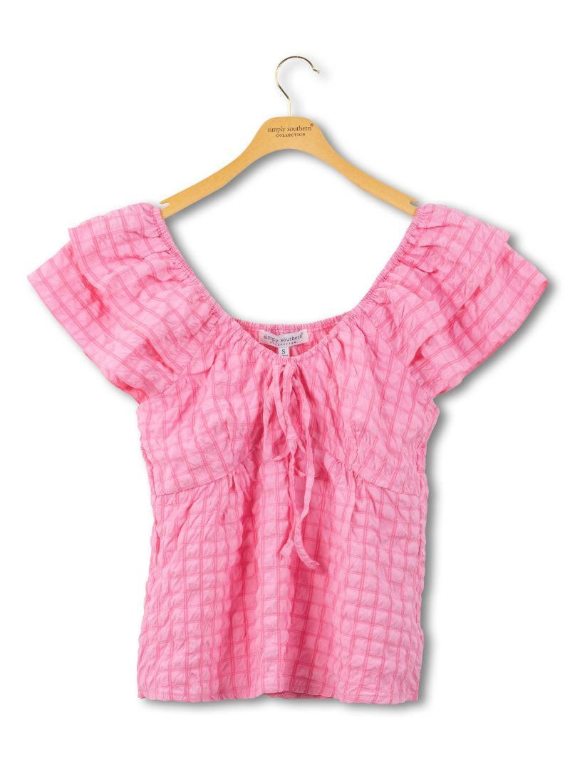 Simply Southern Women's Textured Top