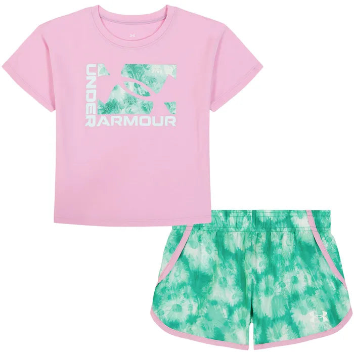 Under Armour Girls Shirt & Short Set