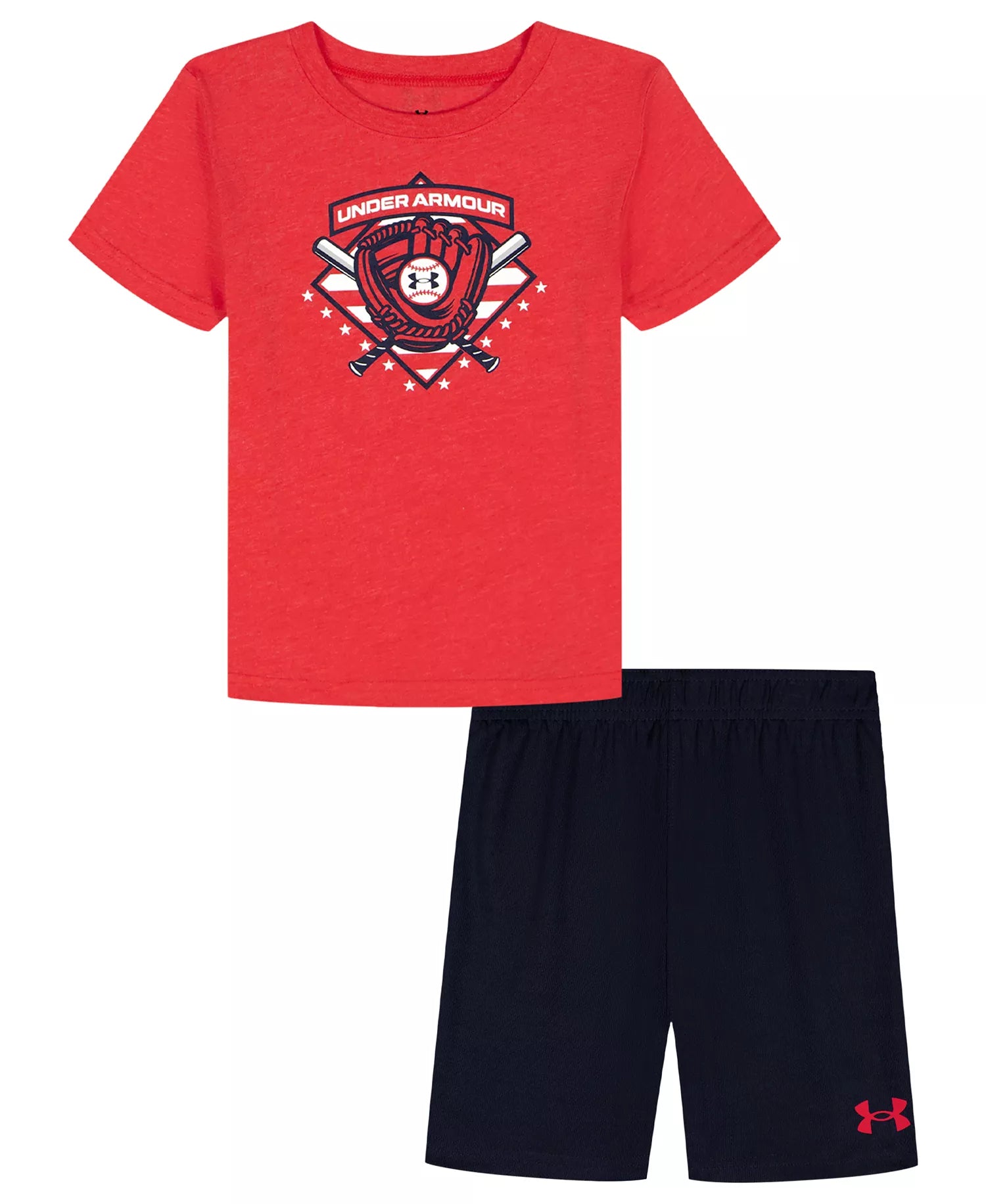 Under Armour Boys Baseball T-Shirt and Short Set