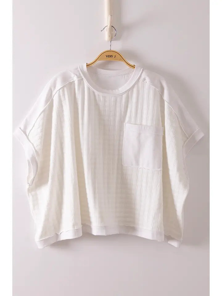 Very J Women's Dolman Sleeve Knit Top