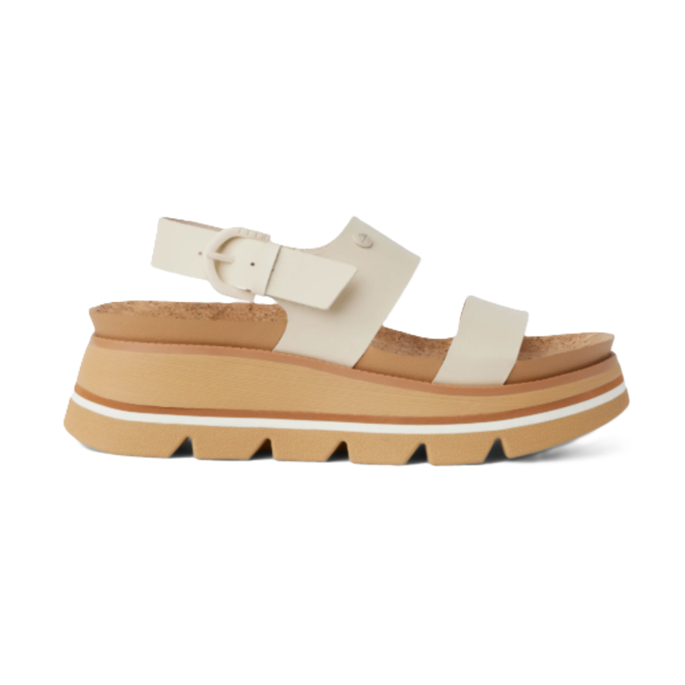 Reef Vista Luxe Liah Women's Platform Sandal - White/Tan