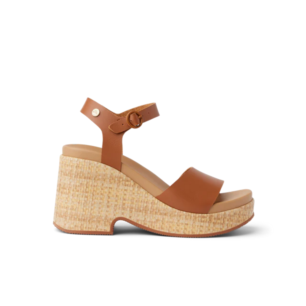 Reef Sunset Sayulita Leather Brown Women's Sandal
