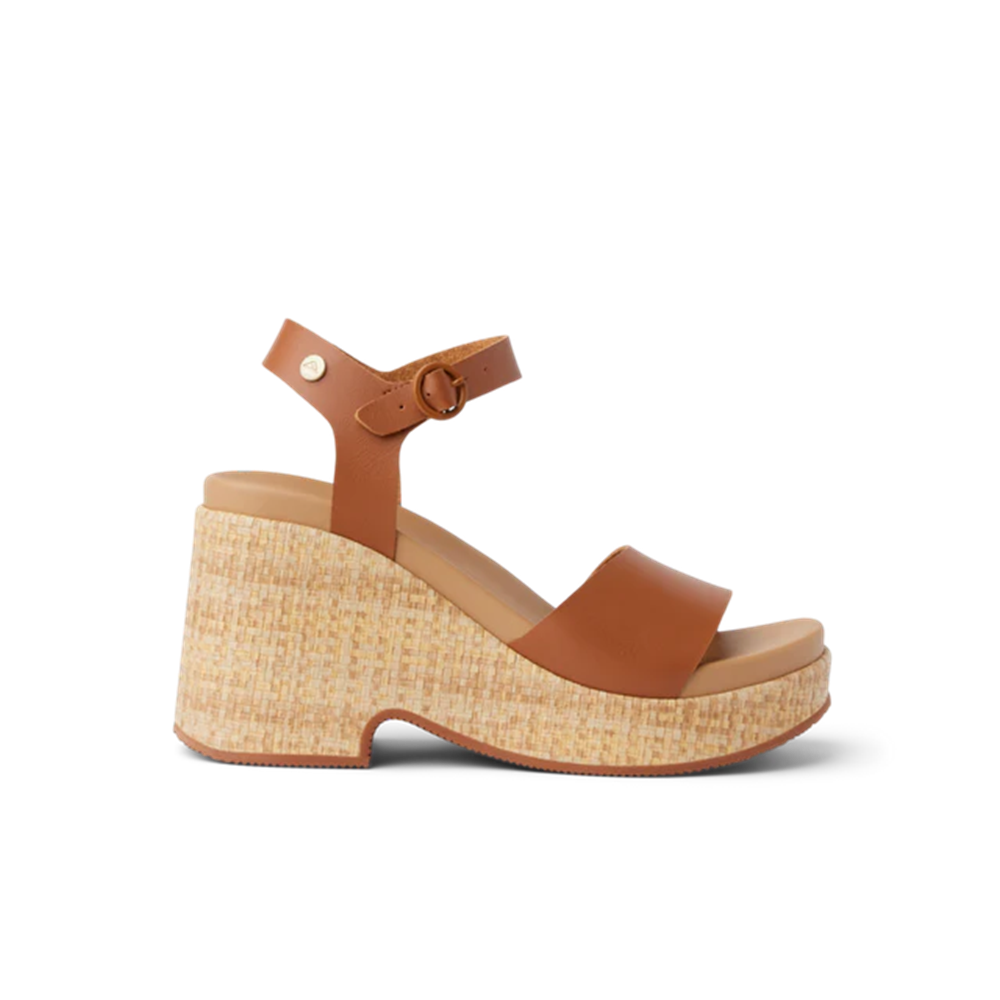 Reef Sunset Sayulita Leather Brown Women's Sandal