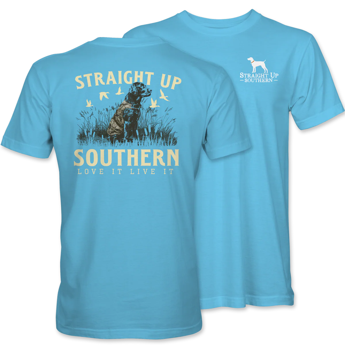 Straight Up Southern Youth Lab in Field Tee