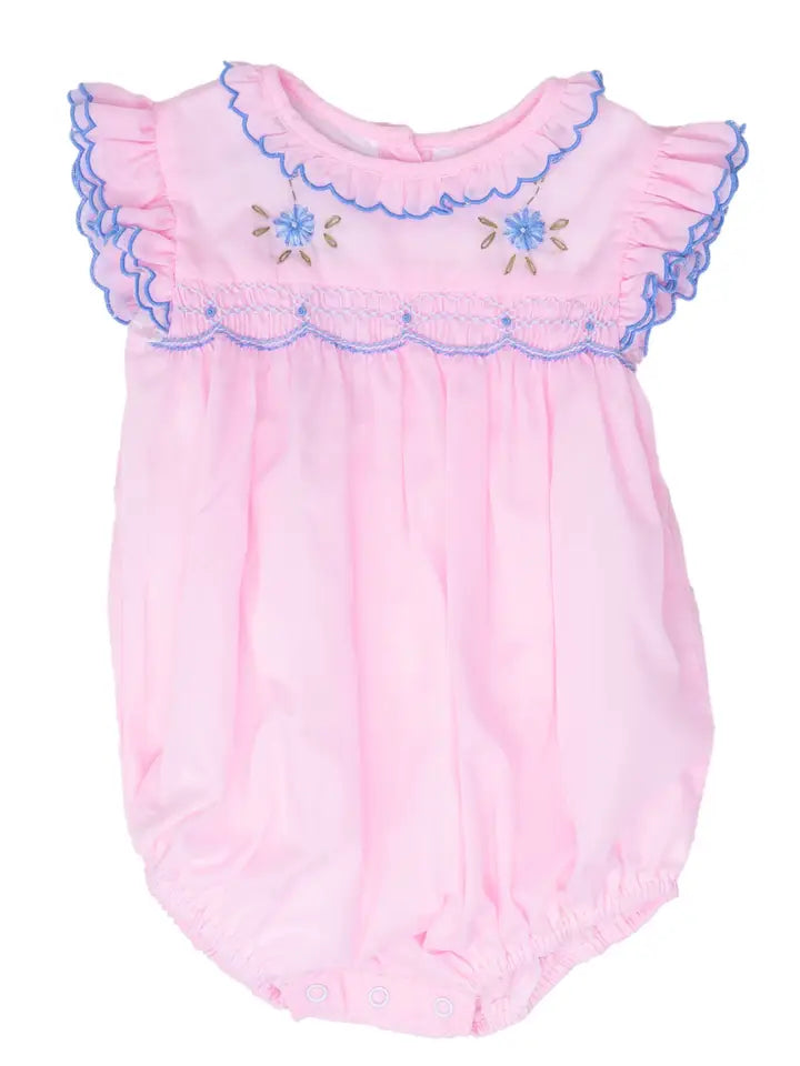 The Oaks Apparel Company Infant Girls Carolyn Bubble - Light Pink