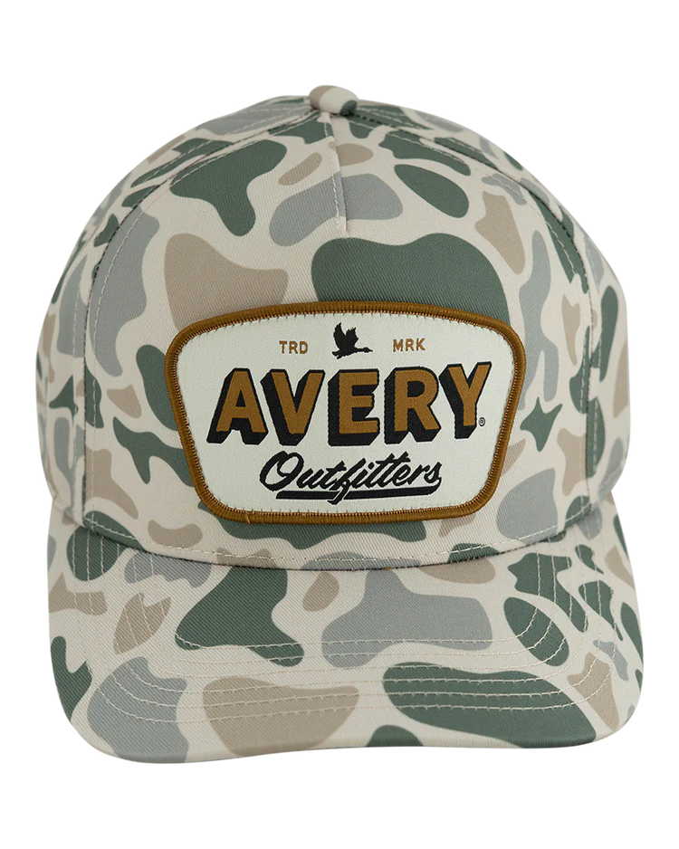 Avery Men's Duck Camo Patch Hat