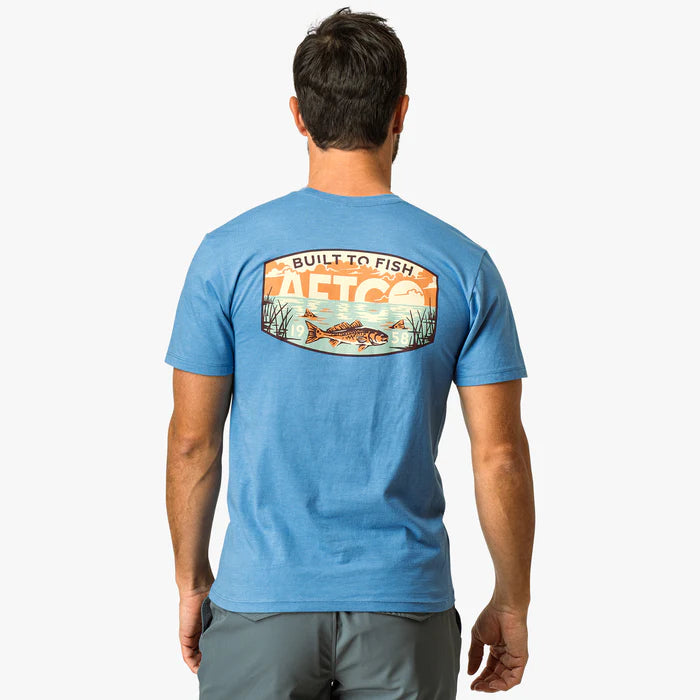 Aftco Men's Grass Flat Tee