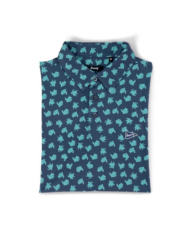 Breezy Gold Men's The Hardshell Polo