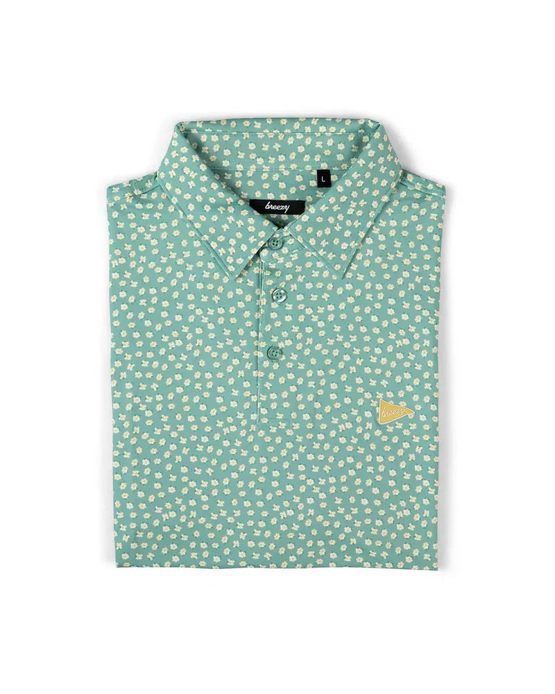 Breezy Golf Men's The Green Magnolias Polo