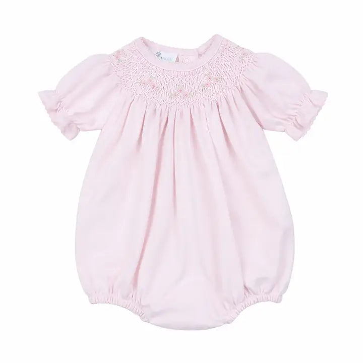 Magnolia Baby Willow's Classics Bishop Short Sleeve Bubble - Pink