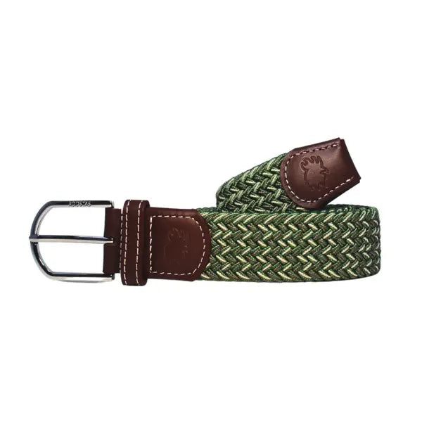 Roostas Men's The Cypress Woven Elastic Stretch Belt