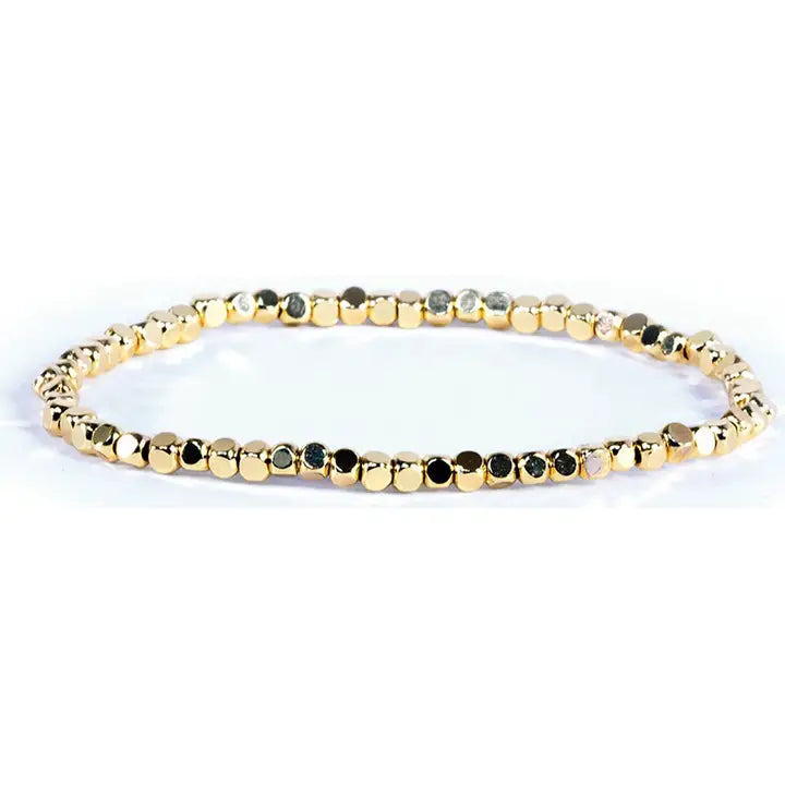 My Fun Colors 3mm Beaded Stretch Bracelet