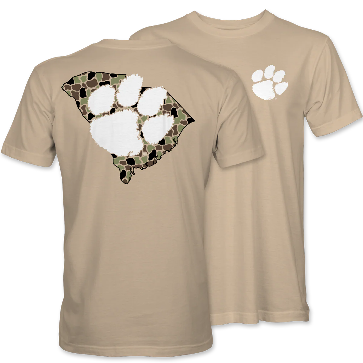 Palmetto Shirt Youth Duck Camo Paw