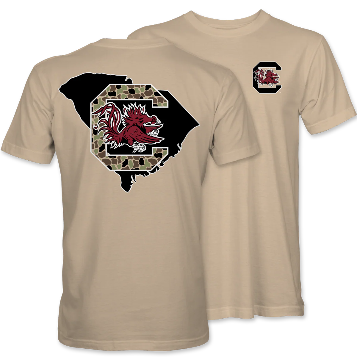 Palmetto Shirt Youth Duck Camo Block Tee