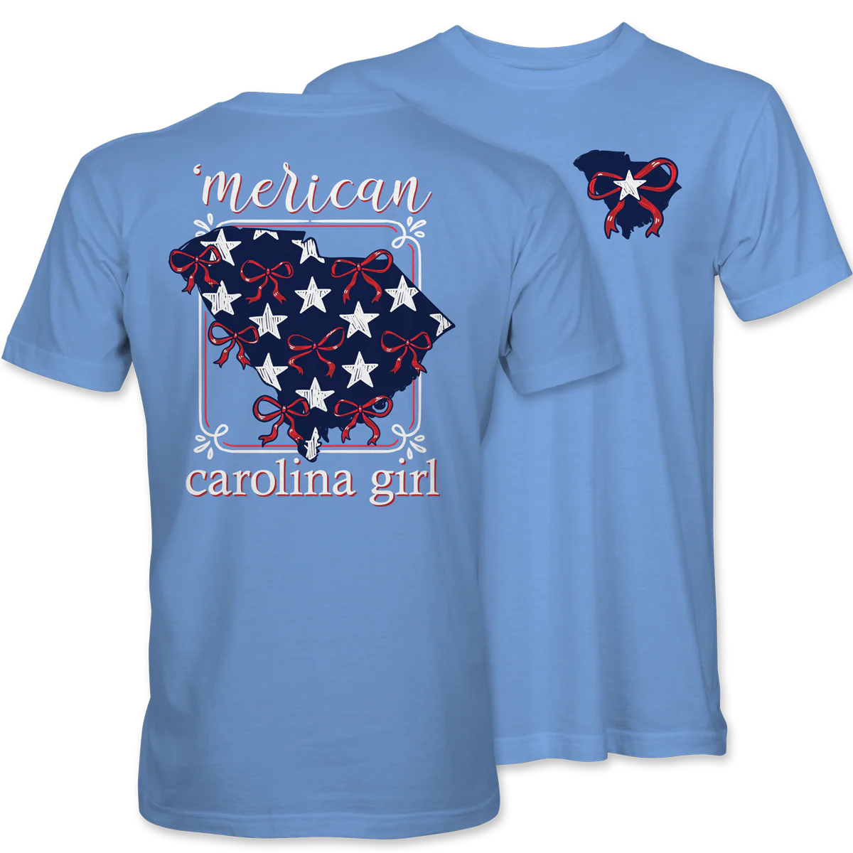 Palmetto Shirt Women's 'Merican Carolina Girl
