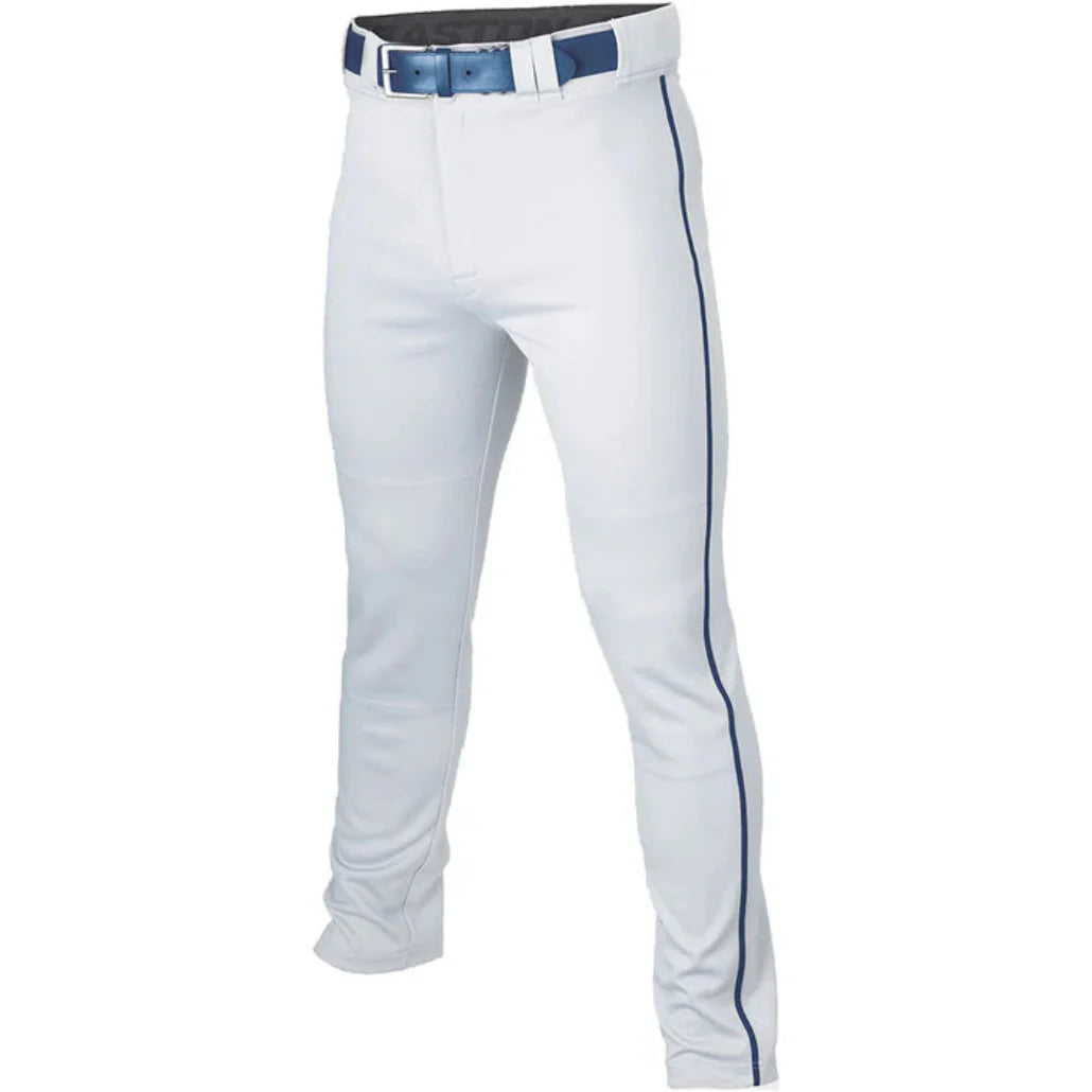 Easton Rival+ Piped Baseball Pants - White/Navy