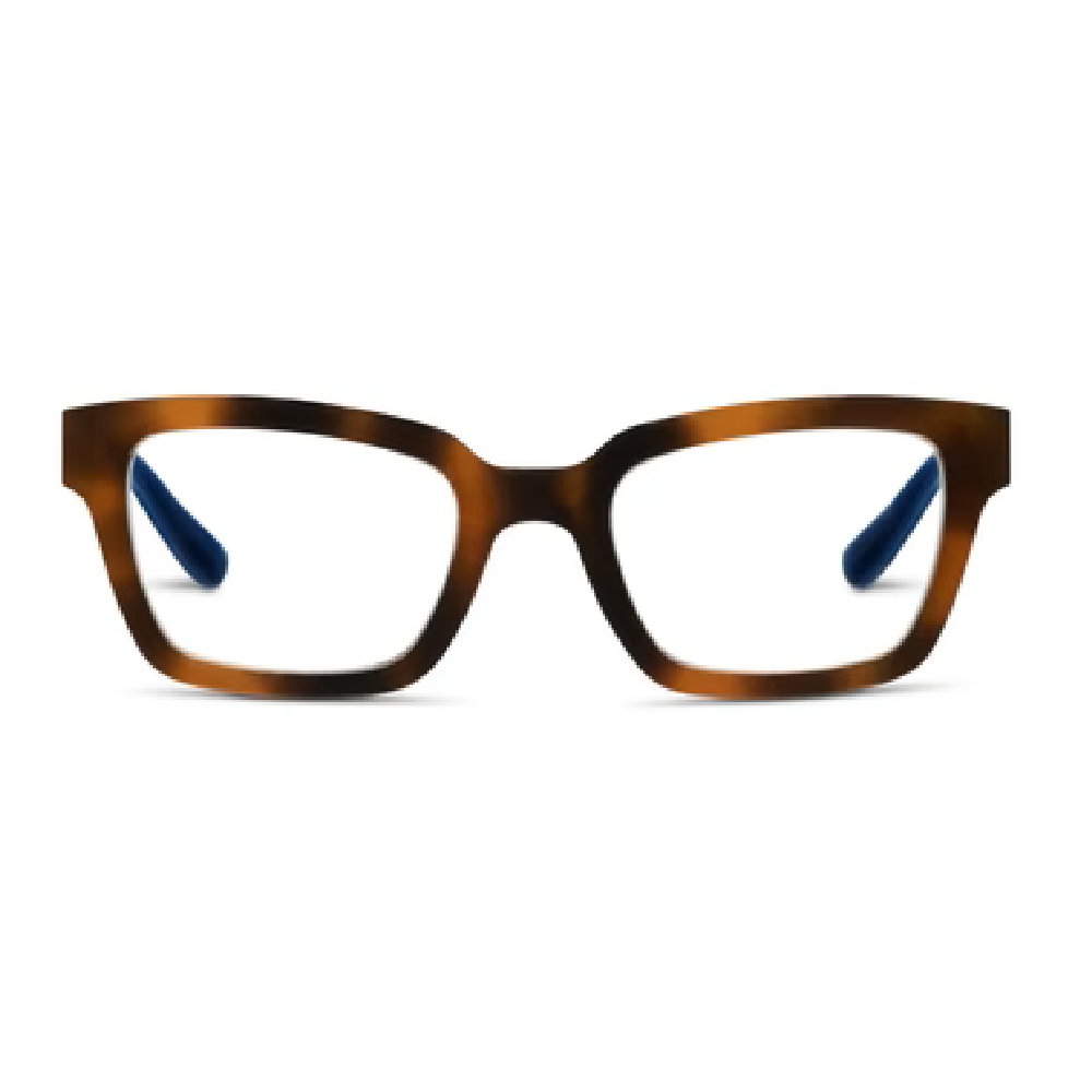 Peepers Siren Blue Light Reading Glasses – Mocha Tortoise & Navy