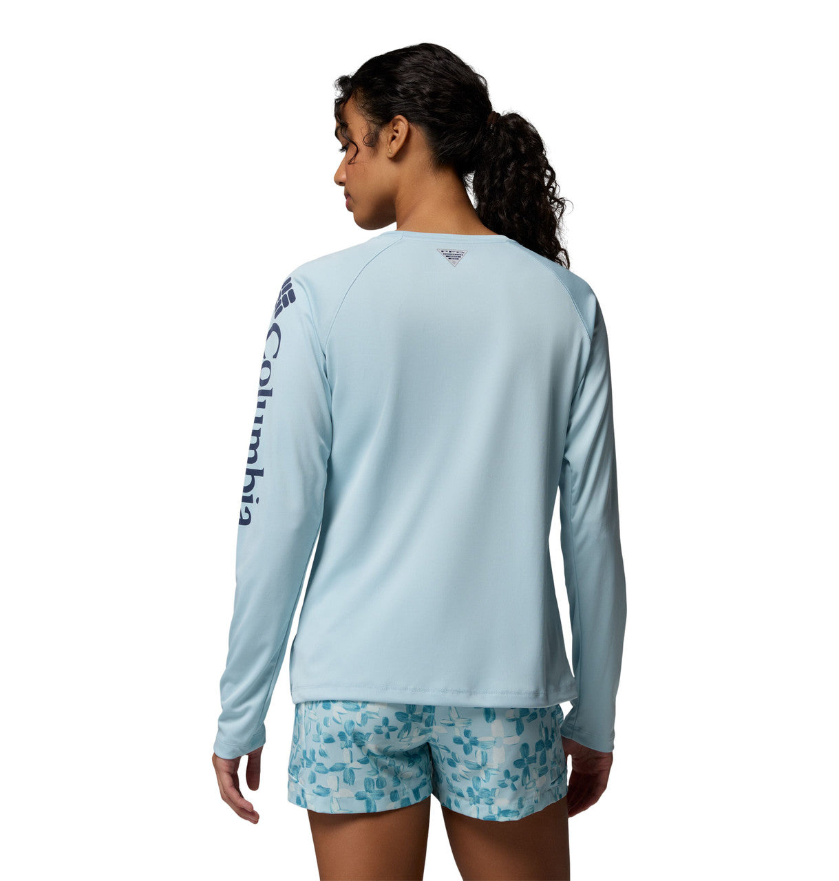 Columbia Women's PFG Tidal Tee II Long Sleeve Shirt - Marine Light/Nocturnal