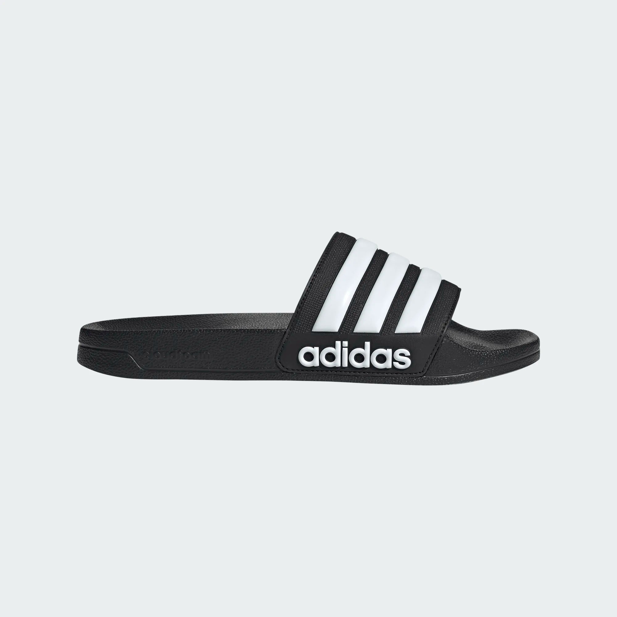 Adidas Adilette Shower Slides - Black/White