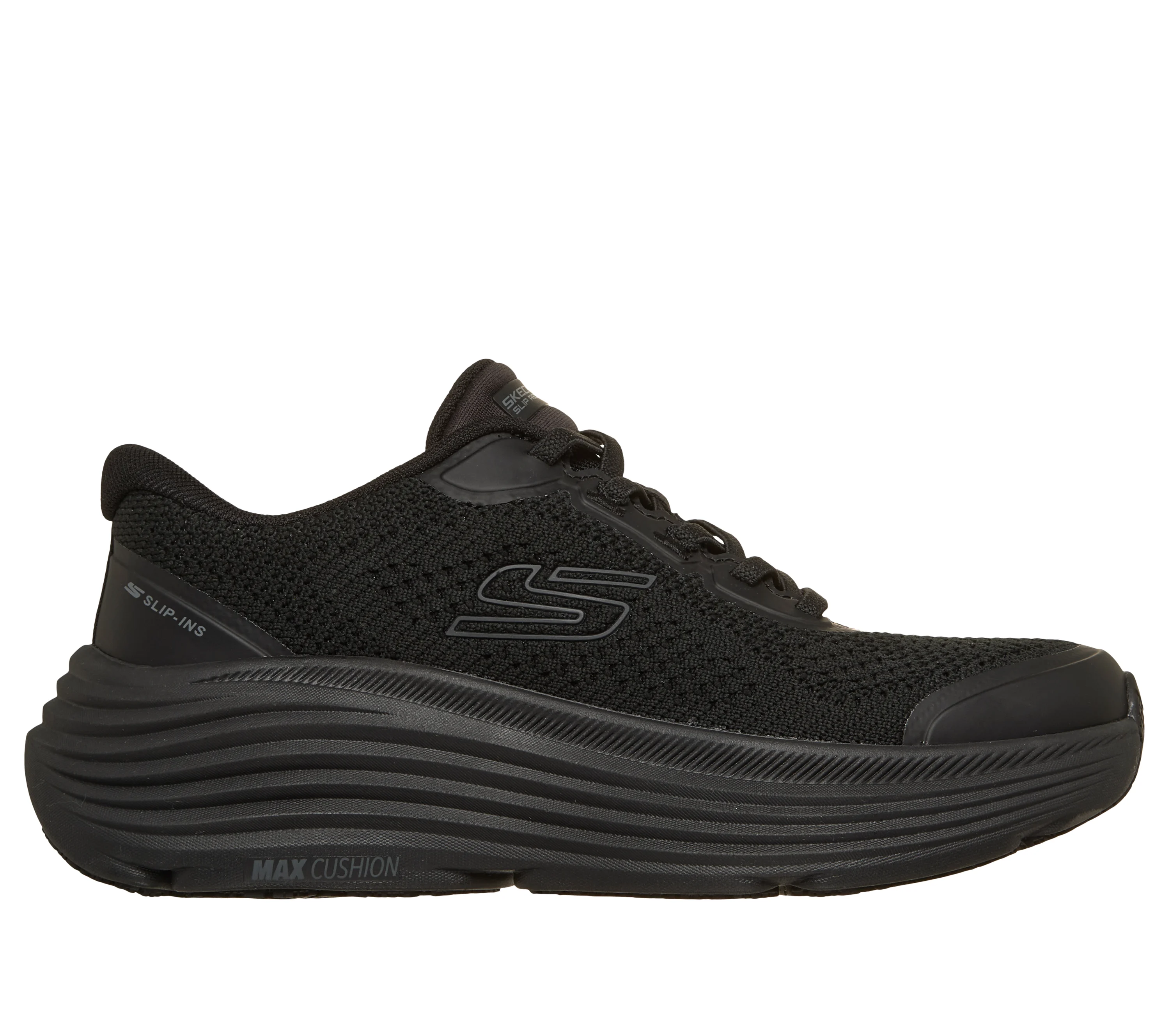 Skechers Endeavour Black Women’s Slip Resistant Athletic Walking Shoes