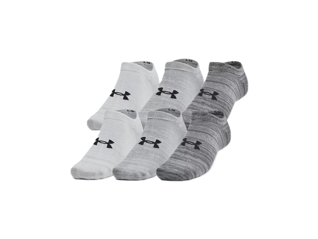 Under Armour Essential No-Show Socks 6-Pack
