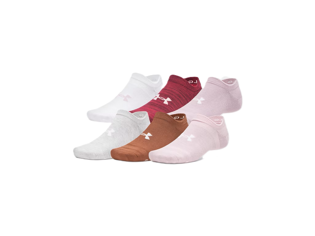 Under Armour Essential No-Show Socks 6-Pack