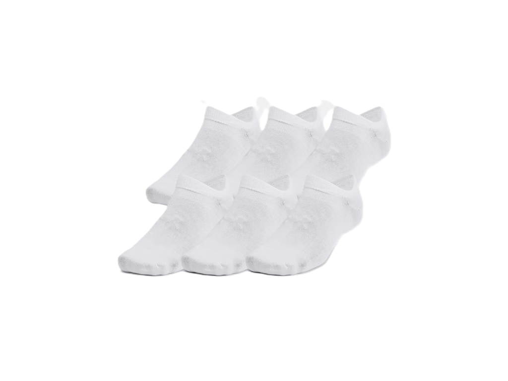 Under Armour Essential No-Show Socks 6-Pack