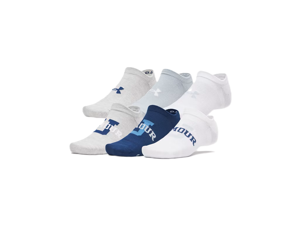 Under Armour Essential No-Show Socks 6-Pack