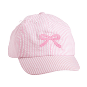 Mud Pie Toddler Girls Pink Bow Hat