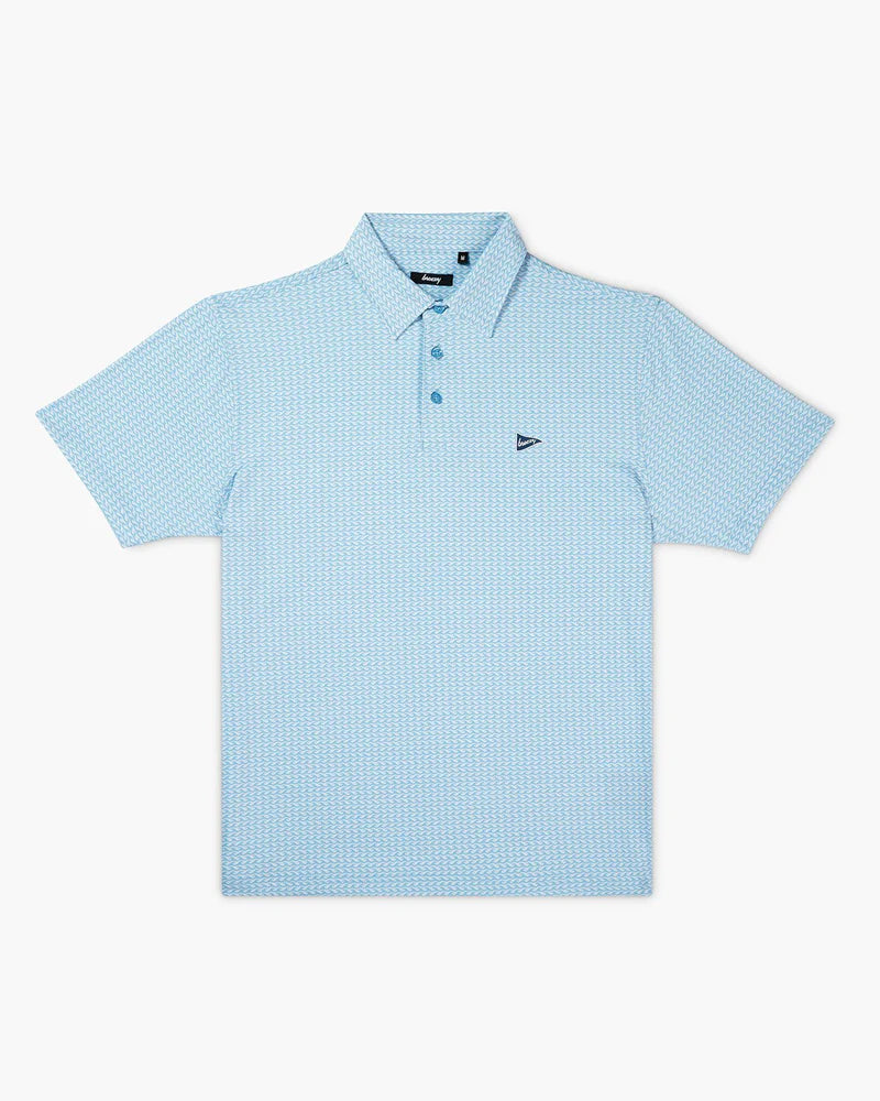 Breezy Golf Men's The Cresting Wave Polo