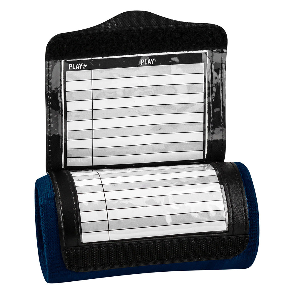 Champro Triple Wristband Playbook Football Wrist Coach