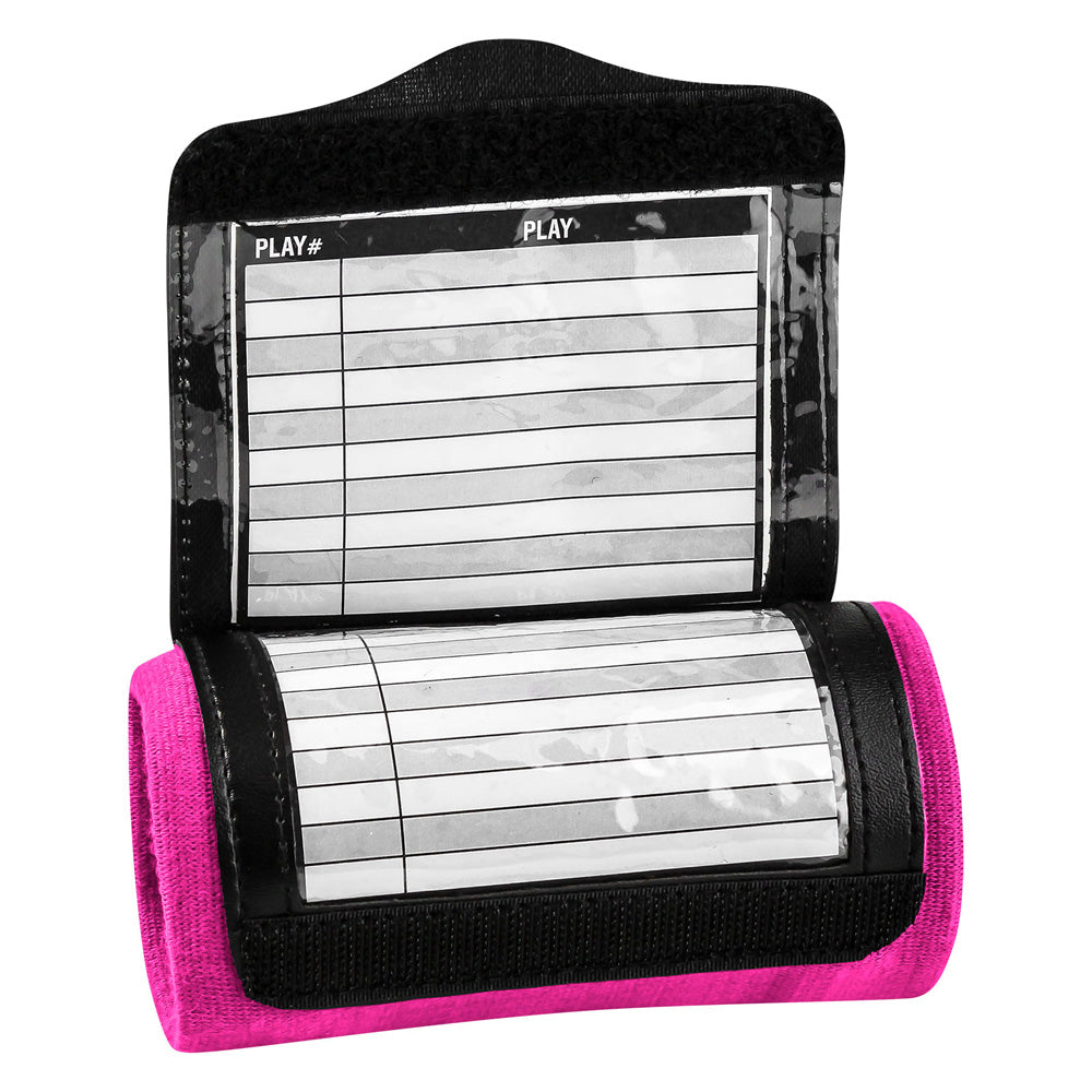 Champro Triple Wristband Playbook Football Wrist Coach