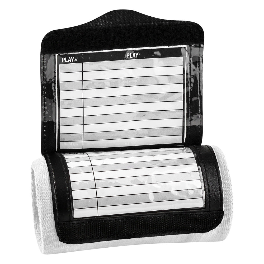 Champro Triple Wristband Playbook Football Wrist Coach