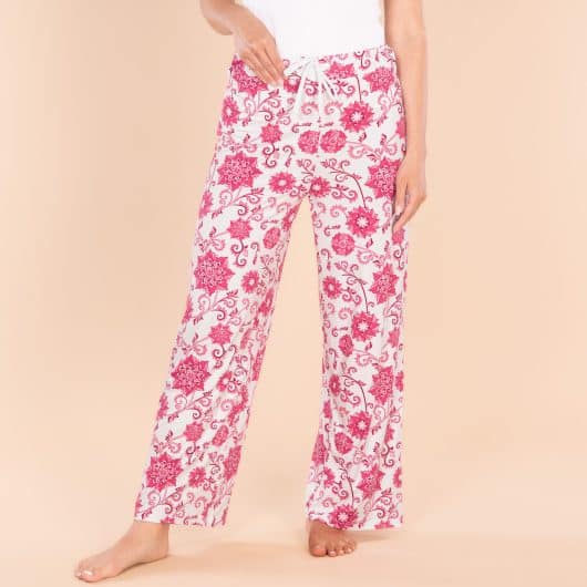 Amanda Blu Women's Tickled Pink Pajama Pants