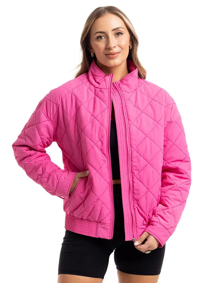 Katydid Women's Diamond Quilted Jacket