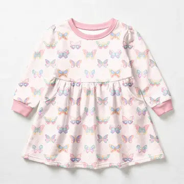 Goosies Toddler Girls Butterfly Bliss - Sweatshirt Dress