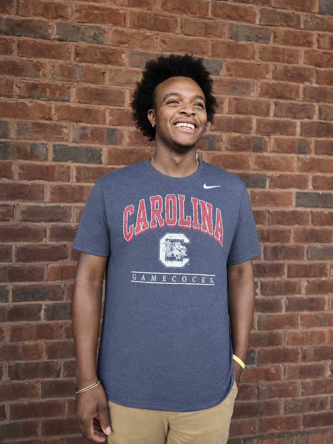 Nike USC Gamecocks Tri-Blend Short Sleeve T-Shirt