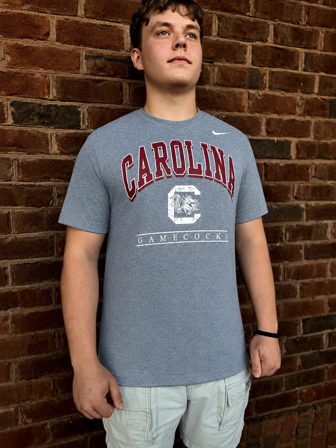 Nike USC Gamecocks Tri-Blend Short Sleeve T-Shirt
