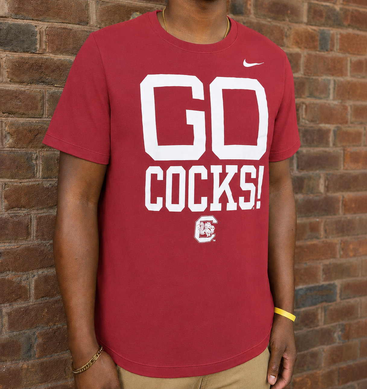 Nike USC Gamecocks Core Cotton Short Sleeve T-Shirt