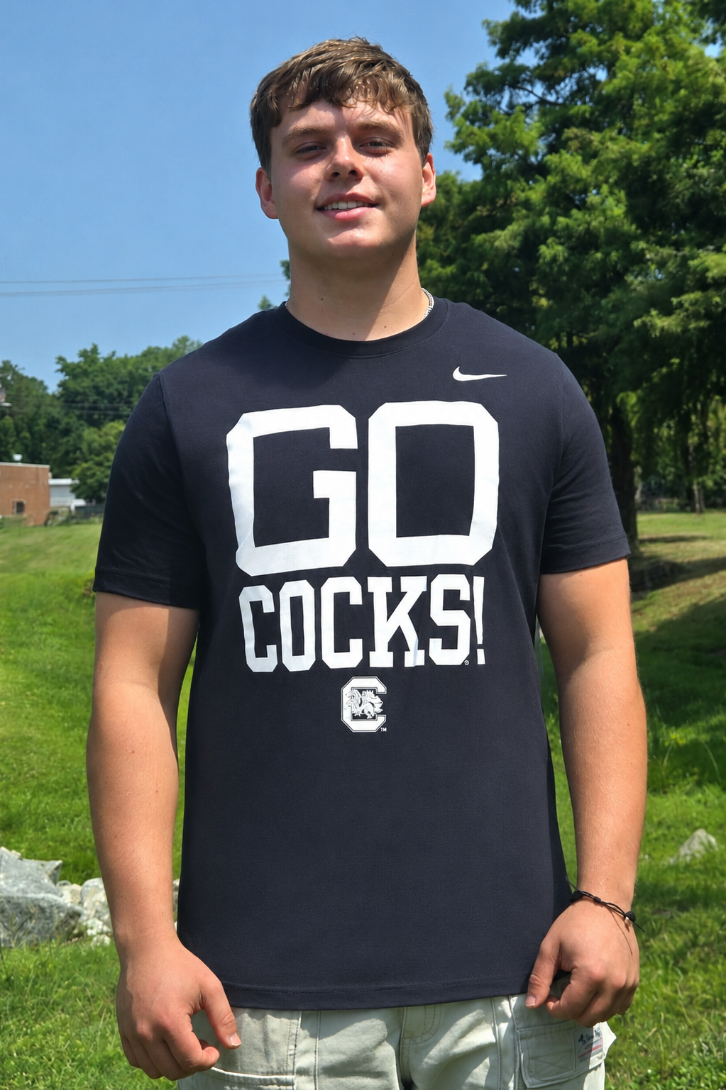 Nike USC Gamecocks Core Cotton Short Sleeve T-Shirt