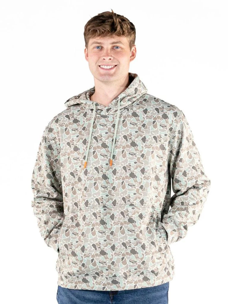 Simply Southern Men's William Hoodie - Light Camo