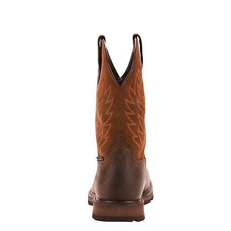 Ariat Men's Groundbreaker H2O Square Toe Boots - Dark Brown