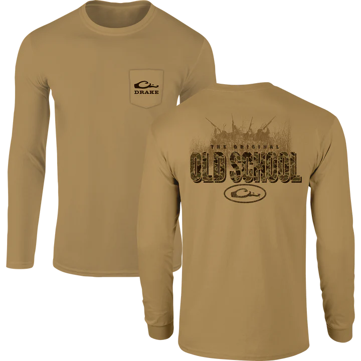 Drake Men's Old School Original Long Sleeve T-Shirt