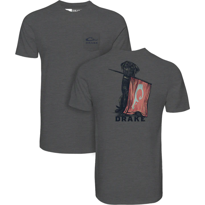 Drake Men's Lab Flag Bearer Tee