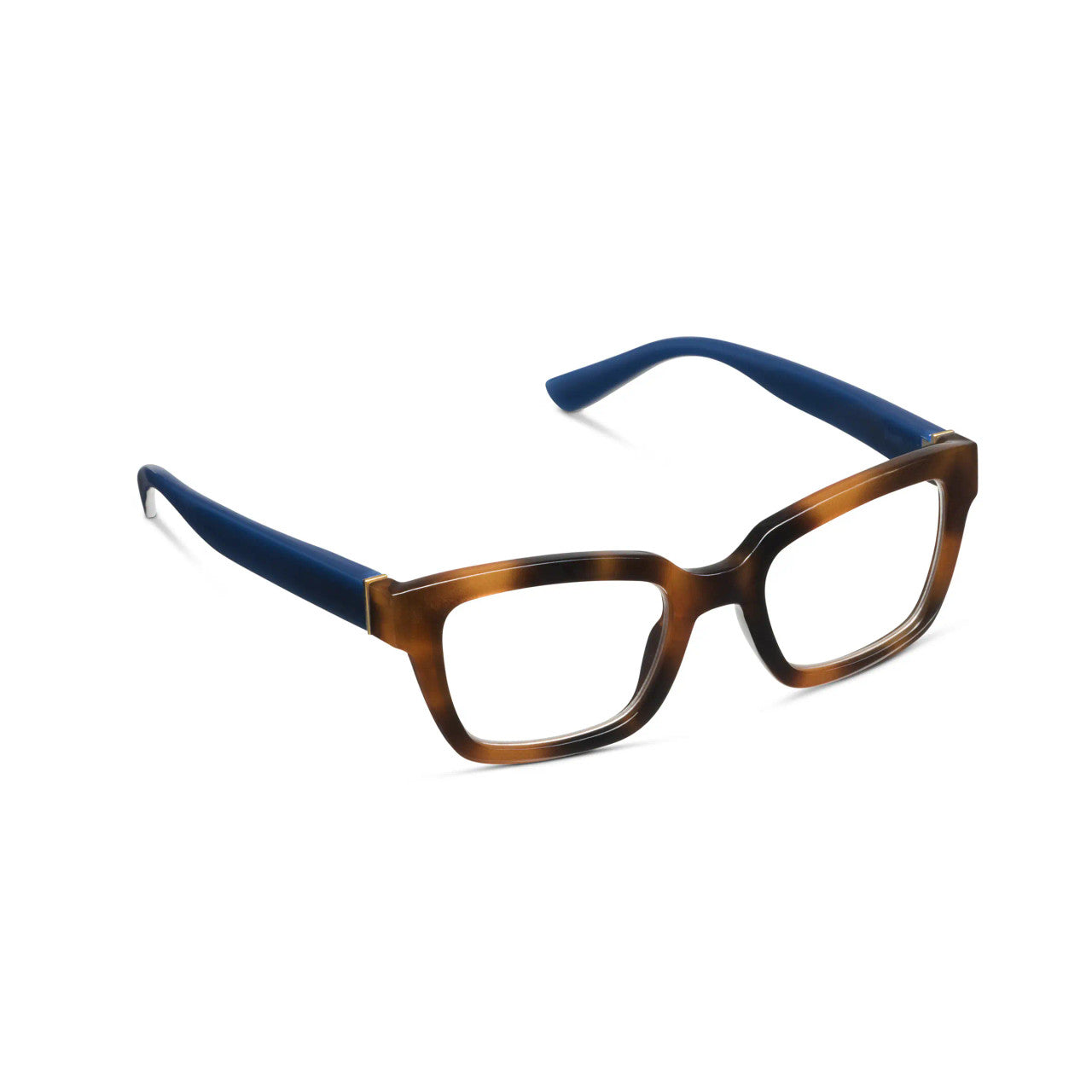 Peepers Siren Blue Light Reading Glasses – Mocha Tortoise & Navy