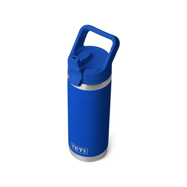 Yeti Rambler 18oz Water Bottle with Color Matched Straw Cap - Royal Blue