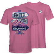 Itsa Girl Thing Women's Faith Can Move Mountains Tee