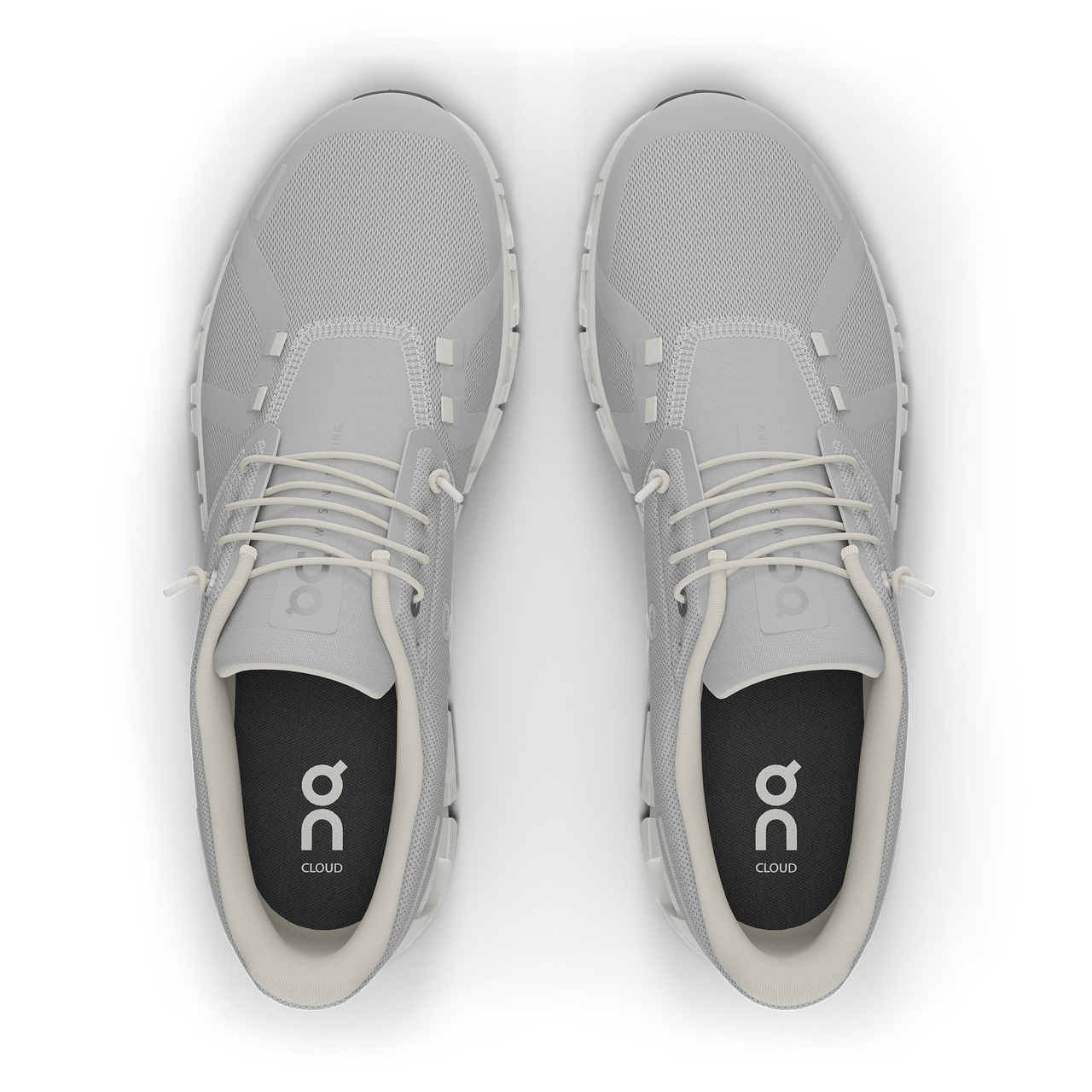 On Running Cloud 6 Women's Running Shoes - Glacier/White