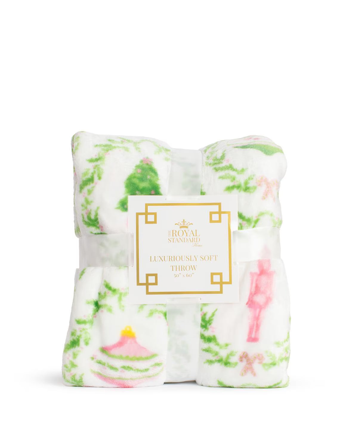 The Royal Standard Nutcracker Trellis Throw